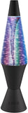 Lava® Lamp 10" Mini Vortex LED Light Color Phasing/ Swirling Glitter - Black Base 2025 RED LAVA Also Avail