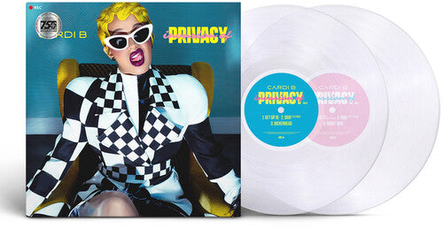 Cardi B Privacy クリア盤レコード2LP Cardi B: Invasion Of Privacy [Explicit Content] 2019 (2 LP Clear