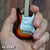 Fender: 6" Collectible Sunburst Fender Stratocaster Guitar - Miniature Guitar Replica