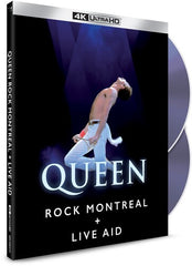 Queen: Rock Montreal + Live Aid 1981 (4K Ultra HD) Two 4K Disc 4x3+16:9 Dolby Atmos 2024 Release Date: 5/10/2024 Remastered (2 Blu-ray) Also Avail