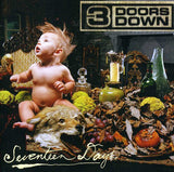 3 Doors Down: Seventeen Days Import CD 2005 Bonus DVD