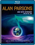 Alan Parsons: One Note Symphony Live In Tel Aviv 2021 (Blu-ray) Dolby Digital 5.1 Audio  2022 Release Date: 2/11/2022