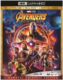 Avengers: Infinity War (4K Ultra HD+Blu-ray+Digital) 4K Mastering, 2 Pack 2018 Rated: PG13 Release Date 8/14/18