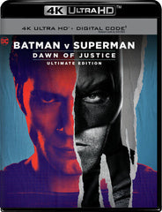 Batman v Superman: Dawn of Justice Ultimate Edition  (4K Ultra HD+Digital Code) 2021 Release Date: 3/23/2021