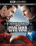 Captain America: Civil War (4K Ultra HD+Blu-ray+Digital) 2 Pack Rated 2019 PG13 Release Date 4/23/19