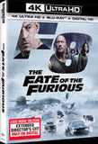 The Fate Of The Furious: F8 4K Ultra HD Blu-ray & Digital Copy DTS-X Master Audio 2017 7-11-17 Release Date