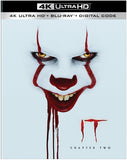 It: Chapter Two (4K Mastering+Blu-ray, Black, Digital Copy, 3 Pack) 4K Ultra HD Rated: R Release Date 12/10/19
