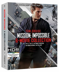 Mission: Impossible: 6-Movie Collection (4K Ultra HD  Blu-Ray) Boxed Set, With Blu-ray, With Bonus Disc, Widescreen) 2018 Release Date: 12/4/2018
