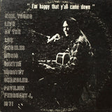 Neil Young: Live Los Angeles Dorothy Chandler Pavilion 1971 (LP) Release Date: 6/3/2022