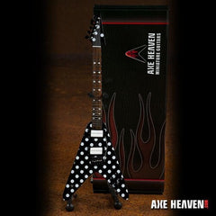 Randy Rhoads Harpoon Polka Dot V Mini Guitar Replica Collectible (Large Item, Collectible, Figure)