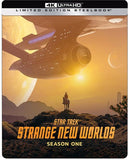 Star Trek Strange New Worlds: Season One Widescreen Digital Theater System Dolby, AC-3, Dubbed (4K Ultra HD 3 Discs)  Rated: NR Release Date: 3/21/2023