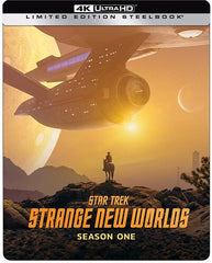 Star Trek Strange New Worlds: Season One Widescreen Digital Theater System Dolby, AC-3, Dubbed (4K Ultra HD 3 Discs)  Rated: NR Release Date: 3/21/2023