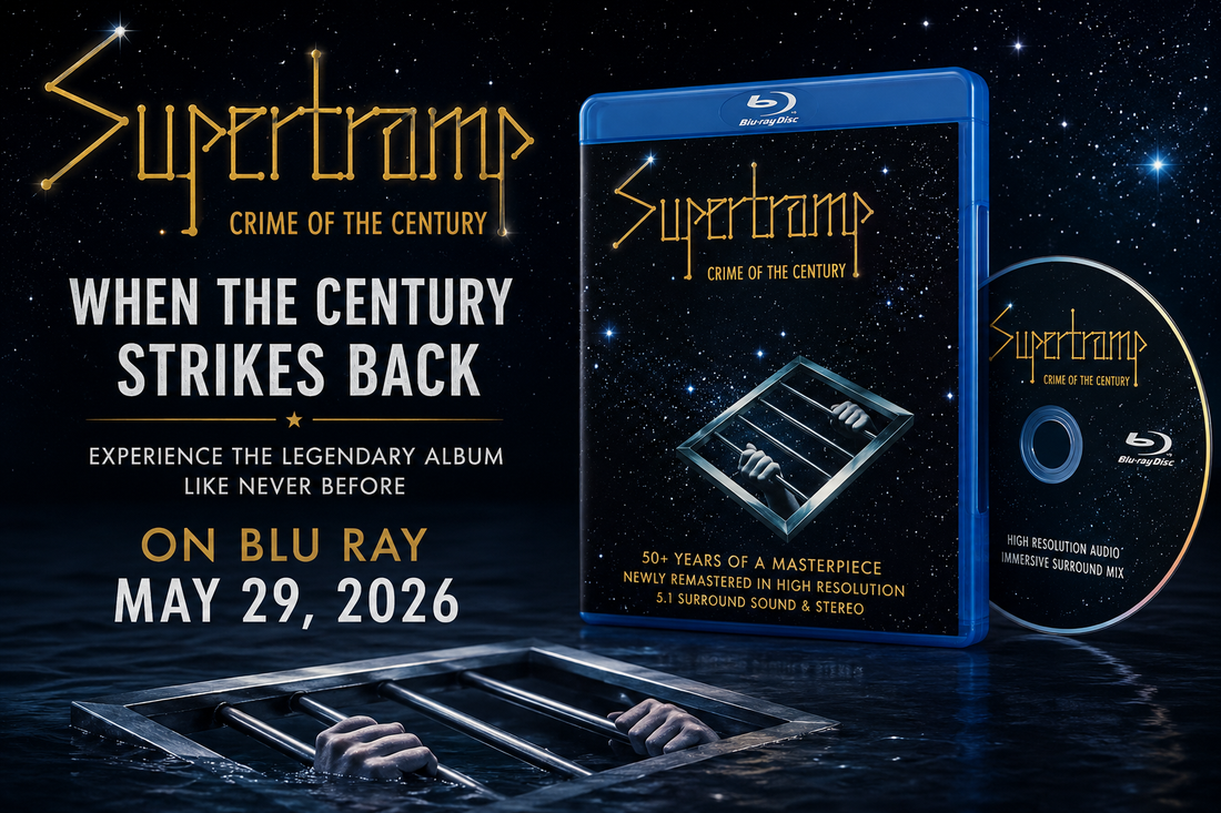 When the Century Strikes Back: Supertramp’s Crime of the Century Comes to Blu ray May 29, 2026
