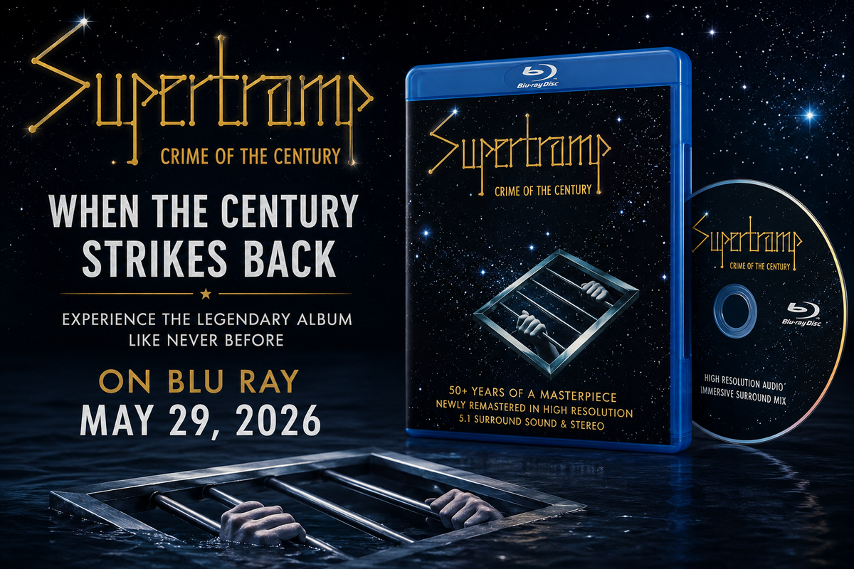 When the Century Strikes Back: Supertramp’s Crime of the Century Comes to Blu ray May 29, 2026