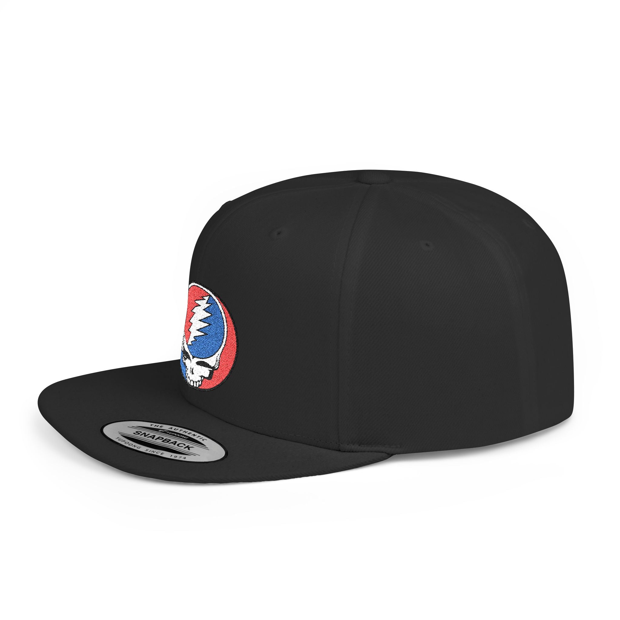 Grateful Dead Steal Your Face Embroidered Snapback Hat