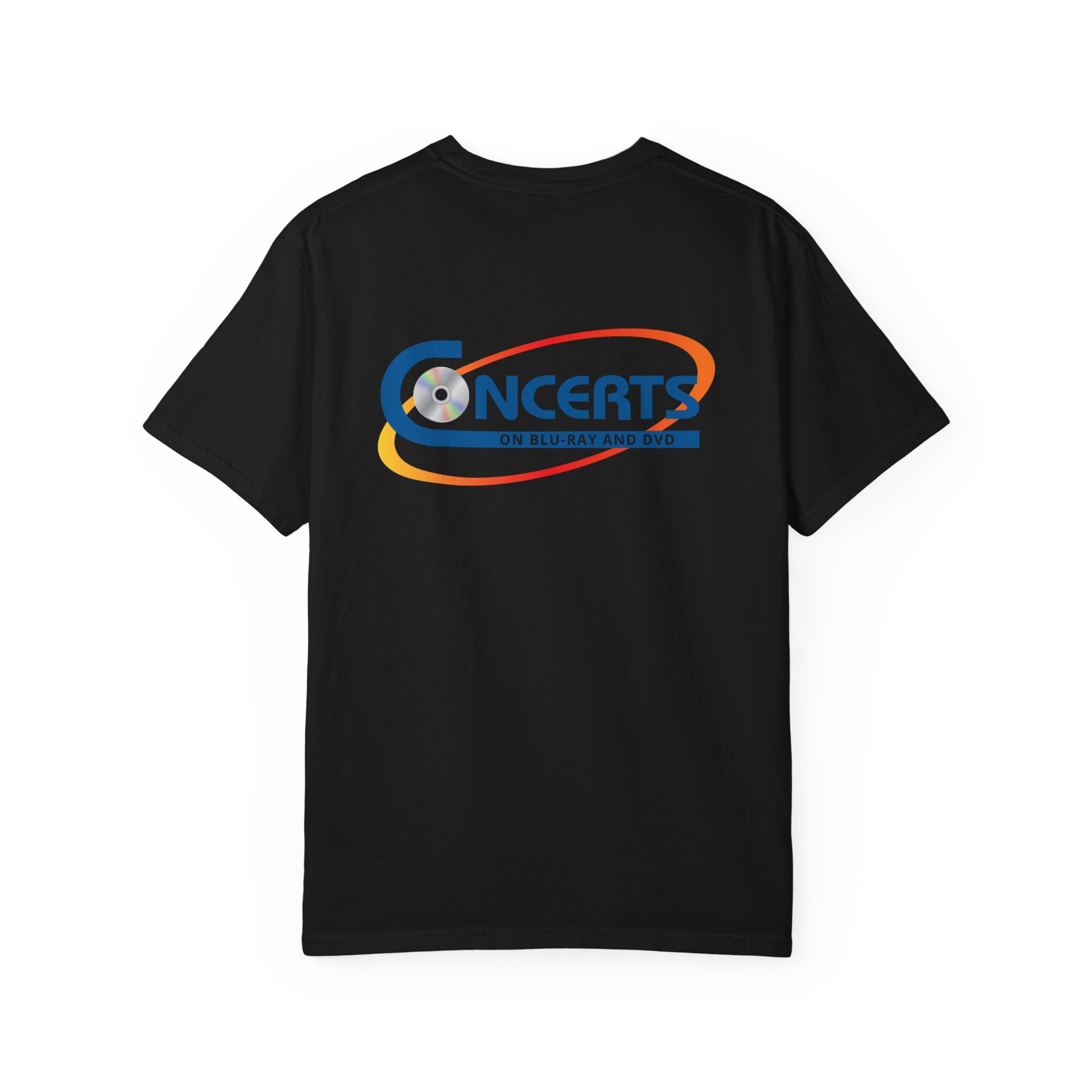Psychedelic Guitarist T-Shirt — Vintage Sunset Music Poster Design