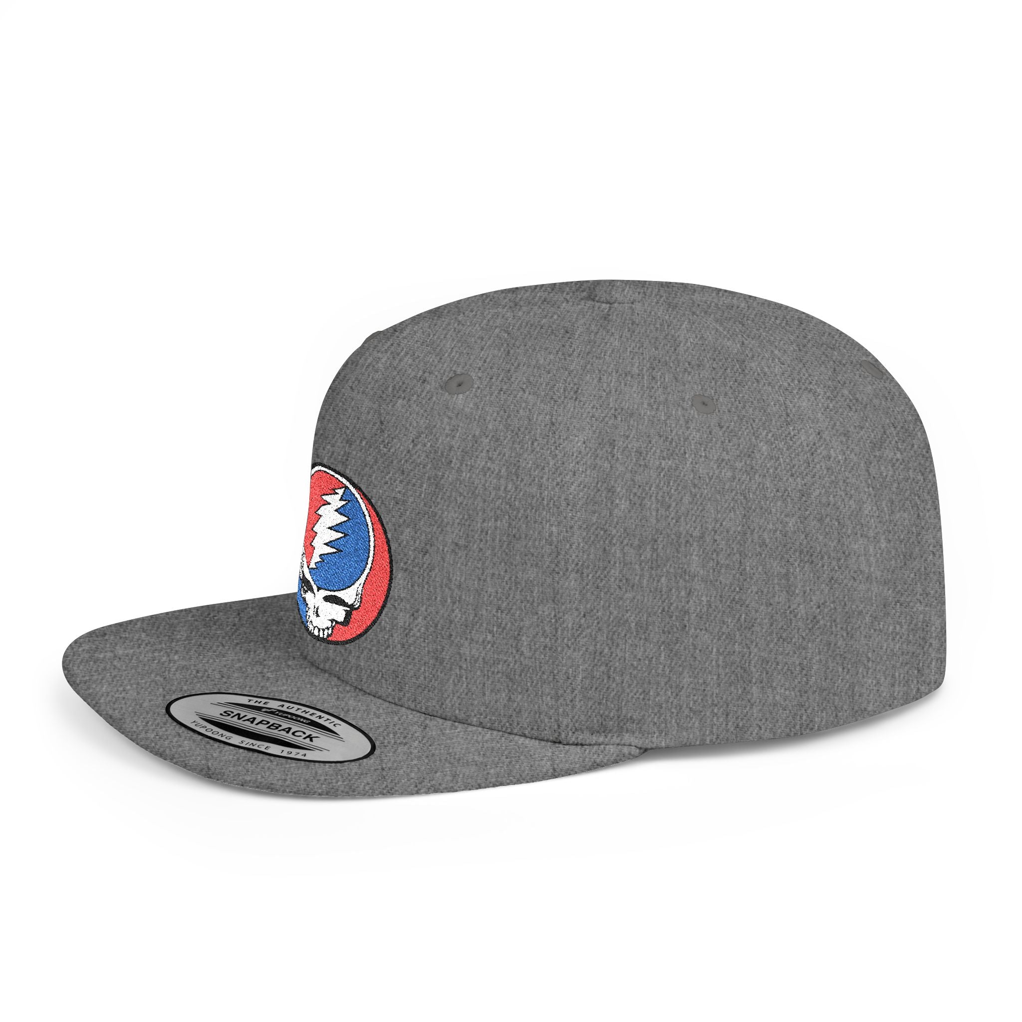 Grateful Dead Steal Your Face Embroidered Snapback Hat