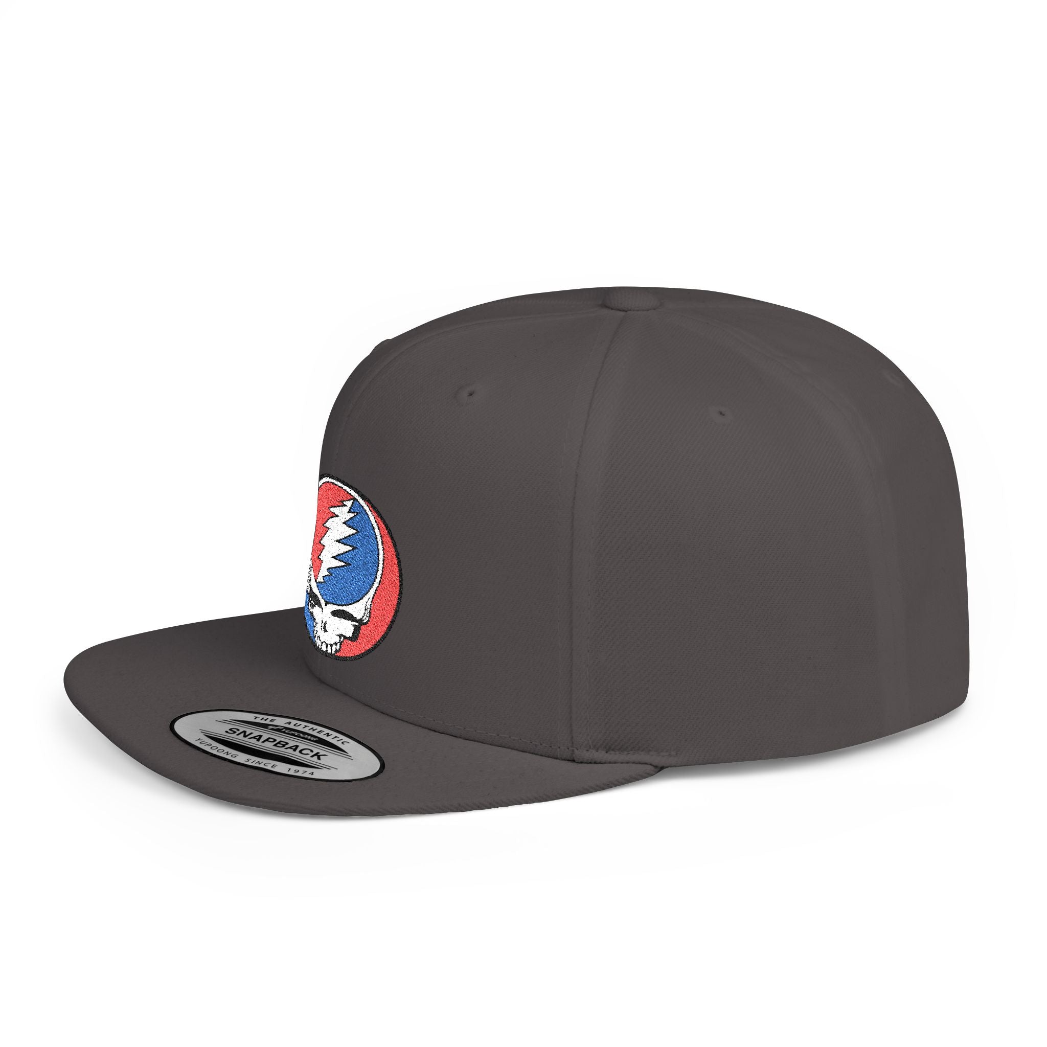 Grateful Dead Steal Your Face Embroidered Snapback Hat