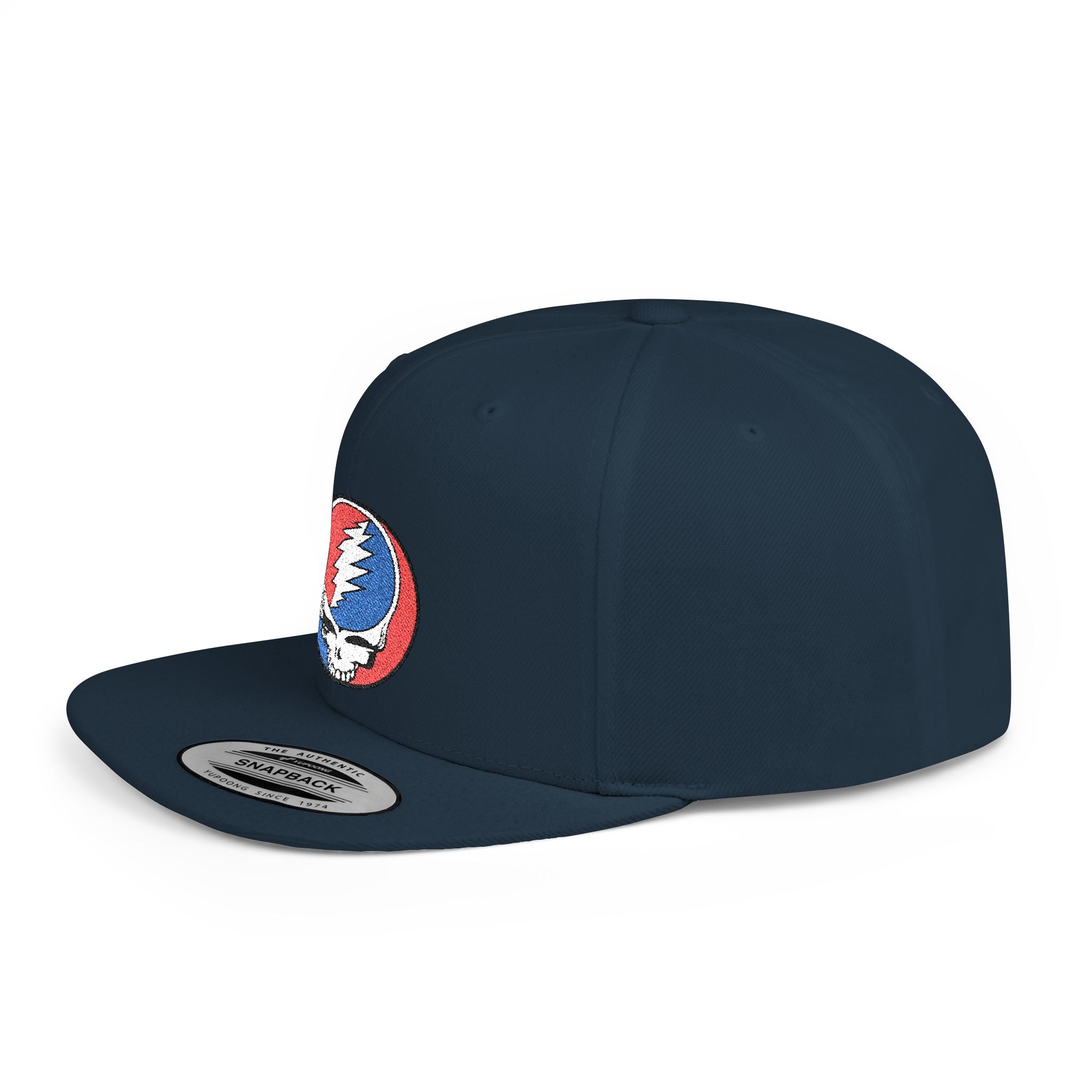 Grateful Dead Steal Your Face Embroidered Snapback Hat