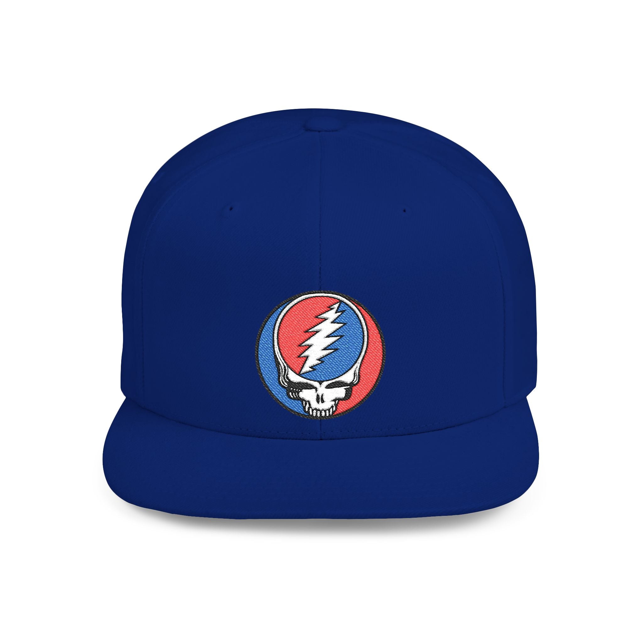 Grateful Dead Steal Your Face Embroidered Snapback Hat