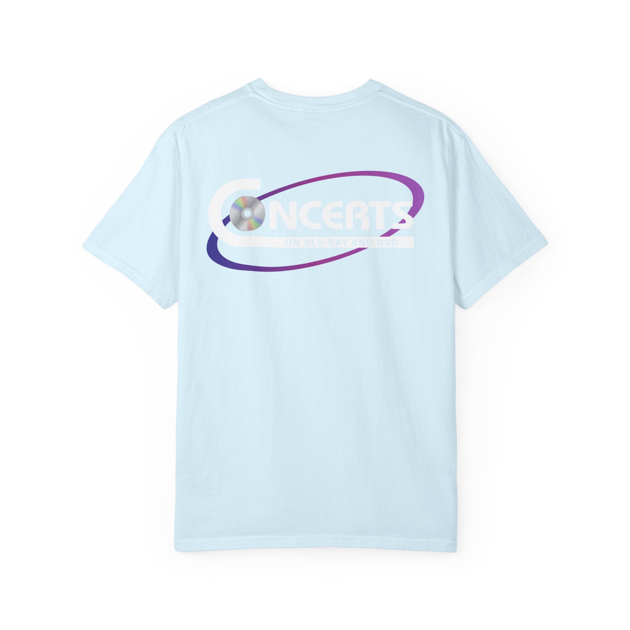 Psychedelic Guitarist T-Shirt — Vintage Sunset Music Poster Design