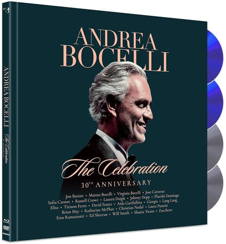 Andrea Bocelli: The Celebration: 30th Anniversary Live In Tuscany 4K 2024 Limited Edition Deluxe Edition  30th Anniversary Edition (2 4k Ultra HD) 2025 Release Date: 11/14/2025 Also Avail 2 BR & Box Set