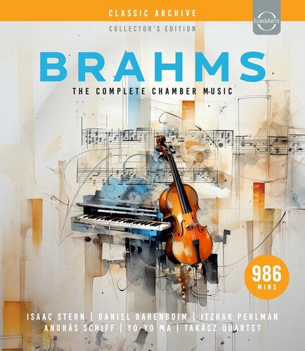Brahms: Complete Chamber Music  (Blu-ray) 16 HRS of SD-Quality Video 2024 Release Date: 8/2/2024