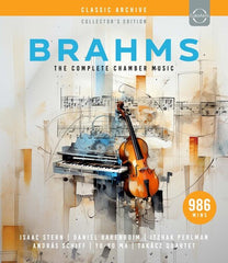 Brahms: Complete Chamber Music  (Blu-ray) 16 HRS of SD-Quality Video 2024 Release Date: 8/2/2024