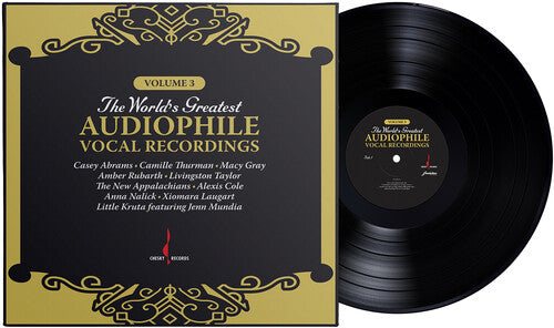 Chesky Records: The World's Greatest Audiophile Vocal Recordings Vol. 3 Various Artist (Hybrid SACD) 2023 Release Date: 12/8/2023 (180 gm LP) Also Avail