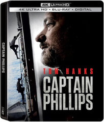 Captain Phillips (4K Ultra HD+Blu-ray+Digital Copy)  Steelbook 2024 Release Date: 7/16/2024