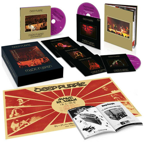 Deep Purple: Made In Japan 1972 (Super Deluxe Edition)  Boxed Set (5CDS+Blu-ray) Dolby Atmos  2025 Release Date: 8/15/2025