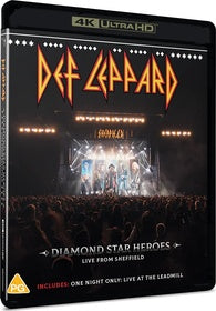 Def Leppard: Diamond Star Heroes Live From Sheffield Bramall Lane Stadium May 22, 2023 (4K Ultra HD) Bonus Concert Live At Leadmill 2025 Release Date;11/21/2025 Also Avail 2CD/Blu-ray Or 2 LP