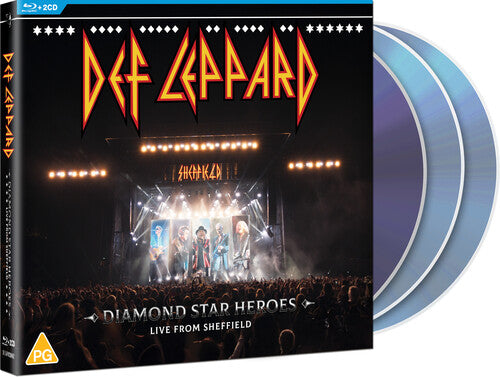 Def Leppard: Diamond Star Heroes Live From Sheffield Bramall Lane Stadium May 22, 2023 (4K Ultra HD) Bonus Concert Live At Leadmill 2025 Release Date;11/21/2025 Also Avail 2CD/Blu-ray Or 2 LP