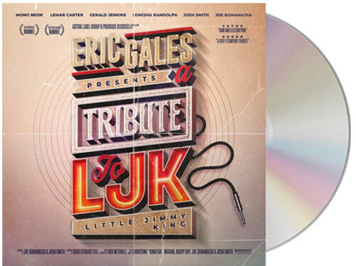 Eric Gales: A Tribute to LJK-Guests Joe Bonamassa, Dave Navarro and Mark Tremonti (CD) 2025 Release Date: 10/24/2025 LP Also Avail