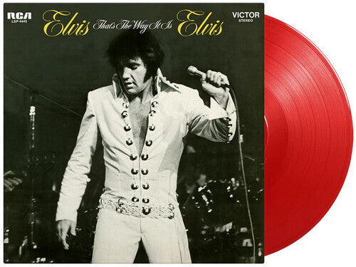 Elvis Presley: That's The Way It Is -Limited 180-Gram Red Colored Vinyl Import Holland -2025 Release Date: 10/10/2025