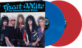 Great White: The Essential Great White-(Blue/Red Colored Vinyl 2 LP) 2023 Release Date: 6/2/2023