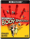 Invasion of the Body Snatchers 1956 (4K Ultra HD 2 Disc)- Rated: NR Two Aspect Ratios 2.00:1 and 1.85:1 2024 Release Date: 6/25/2024 Also Avail Blu-Ray AV
