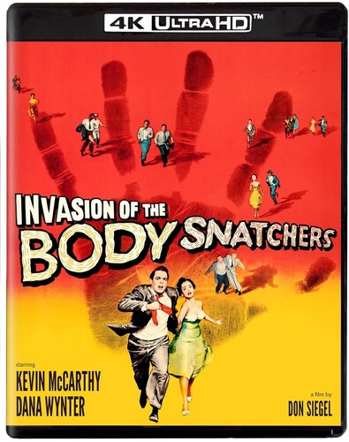 Invasion of the Body Snatchers 1956 (4K Ultra HD 2 Disc)- Rated: NR Two Aspect Ratios 2.00:1 and 1.85:1 2024 Release Date: 6/25/2024 Also Avail Blu-Ray AV