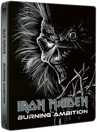 Iron Maiden: Burning Ambition (Steelbook) (4K Ultra HD+Blu-ray) HiRES Dolby Atmos  Rated: NR 2026 2026 Release Date: 10/6/2026 Also Avail Blu-ray