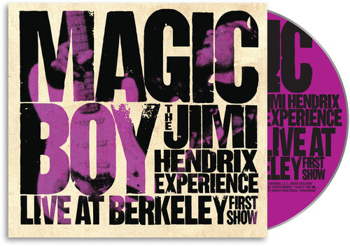 Jimi Hendrix:  Magic Boy 1970 The Jimi Hendrix Experience Live at Berkeley [First Show] (2 140 Gram Vinyl 2 LP) 2026 Release Date: 10/16/2026 Also