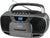 Jensen CD590BL Bluetooth Boombox CD Cassette Recorder AM/FM (Blue) Large Item Bluetooth Built-In Speakers Also Avail In Gray