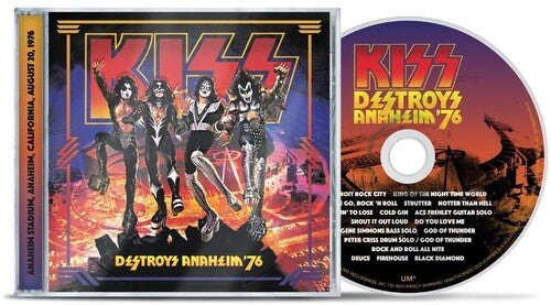 KISS Destroys Anaheim '76  (CD) 2026 Release Date: 8/21/2026 Also Avail 2 LPS