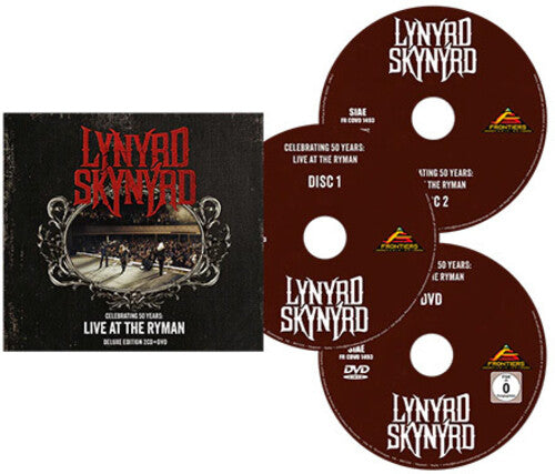 Lynyrd Skynyrd: Celebrating 50 Years 2022 - Live At The Ryman  (Blu-ray)  2025 Release Date: 6/27/2025 2 CD+DVD Also Avail