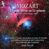 Mozart: Great Mass in C Minor Directed  Jordi Savall SACD 2026 Release Date: 1/9/2026