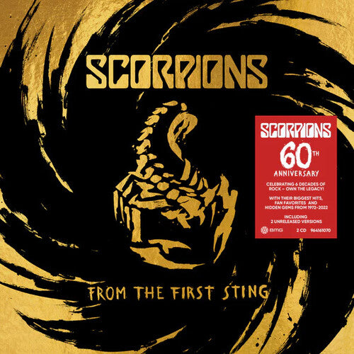 Scorpions: From The First Sting  60th Anniversary Import United Kingdom -(2 CD) Release Date: 10/24/2025 Also Avail 2 LPS