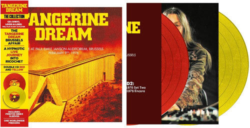 Tangerine Dream: Brussels 1976 - ( 2 LP Red/ Yellow Deluxe Edition Limited) 2026 Release Date: 7/31/2026 Also Avail 2CDS
