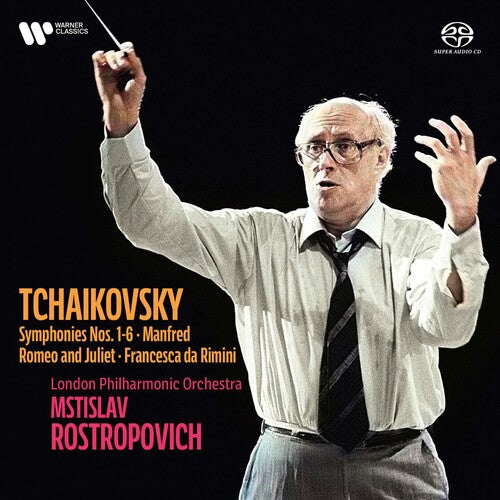 Tchaikovsky: Symphonies 1-6, Manfred  Mstislav Rostropovich (6 SACD) HiRES 96/24 Release Date: 10/17/2025
