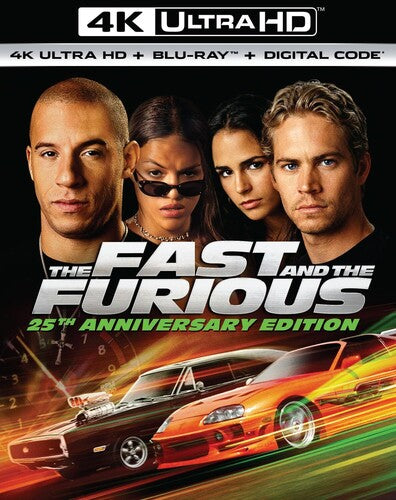 The Fast and the Furious 25th Anniversary Edition (4K Ultra HD+Blu-ray+Digital Code) Dolby Atmos  Rated: PG13 Release Date: 8/25/2026