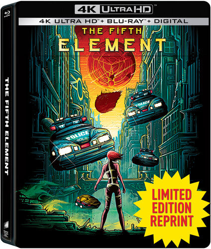 The Fifth Element 4K Ultra HD+ Blu-Ray+Digital Copy Steelbook) Ultraviolet Subtitled) 2023 09-26-23 Release Date