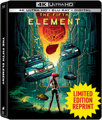 The Fifth Element 4K Ultra HD+ Blu-Ray+Digital Copy Steelbook) Ultraviolet Subtitled) 2023 09-26-23 Release Date